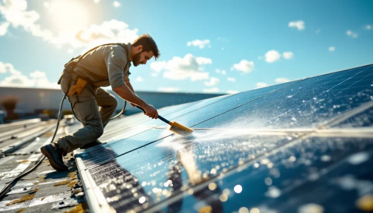 Quand et comment nettoyer ses panneaux solaires ?