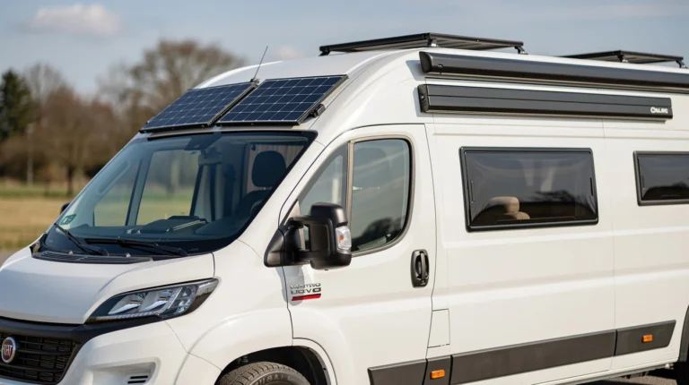 installer panneaux solaires camping car